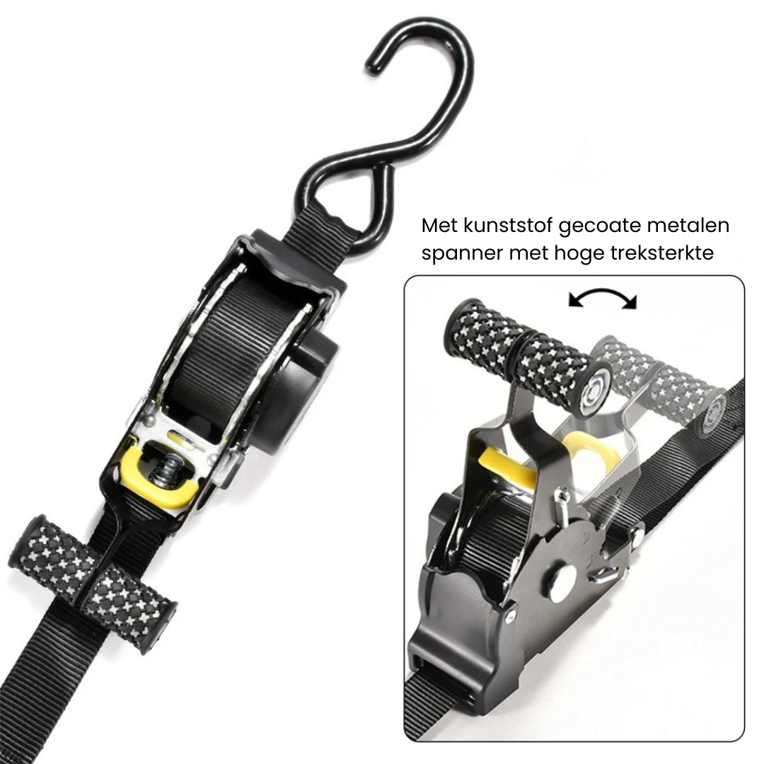 AutoStrap™ - Automatisch intrekbare spanband