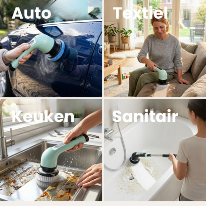 9-in-1 Electrische Schoonmaakborstel