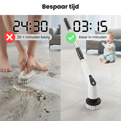 9-in-1 Electrische Schoonmaakborstel