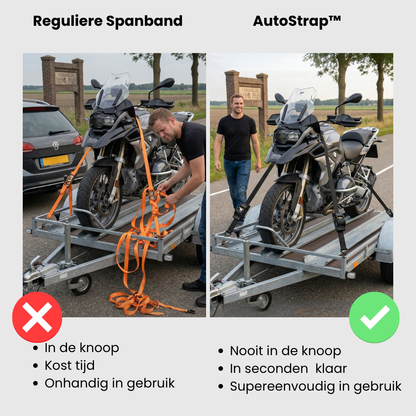 AutoStrap™ - Automatisch intrekbare spanband