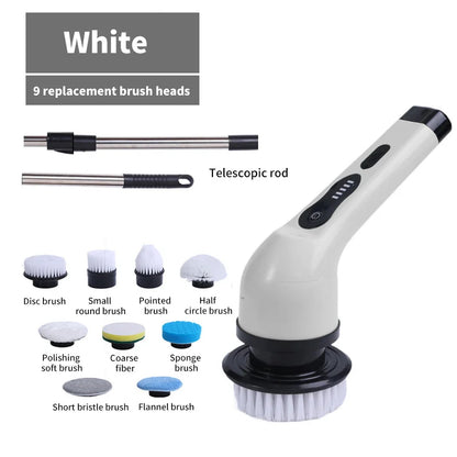 9-in-1 Electrische Schoonmaakborstel