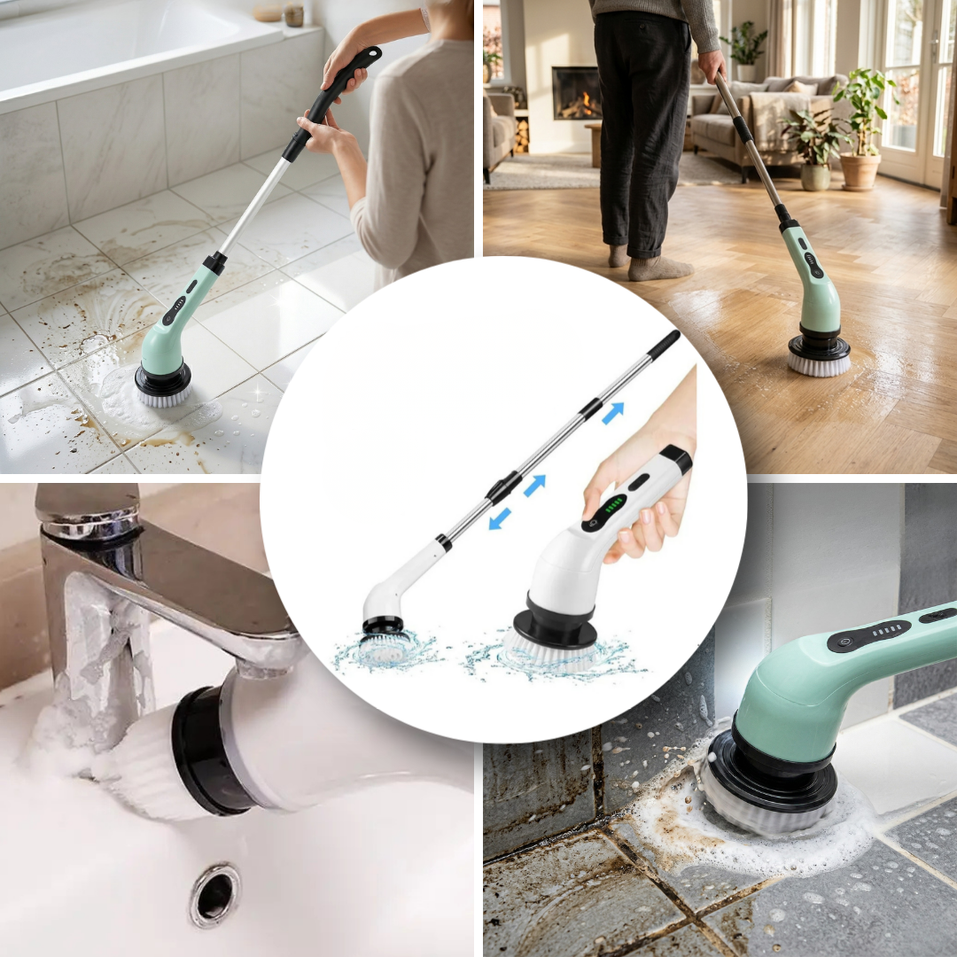 9-in-1 Electrische Schoonmaakborstel