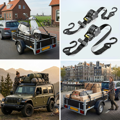 AutoStrap™ - Automatisch intrekbare spanband