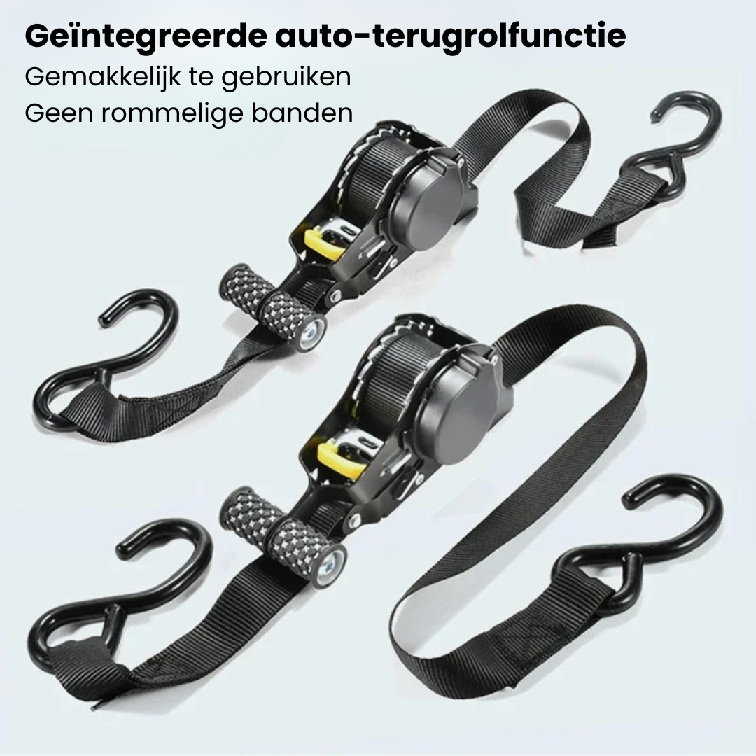 AutoStrap™ - Automatisch intrekbare spanband