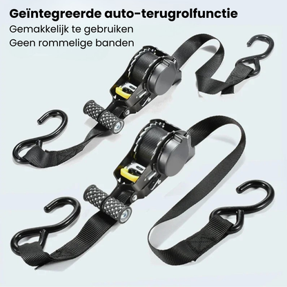 AutoStrap™ - Automatisch intrekbare spanband